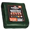 Tarpco Safety Heavy Duty Tarp, 20 ft L x 0.5 mm H x 12 ft W, 14 Mil, Green/Black, Polyethylene TS-103-12X20 - alternate 1